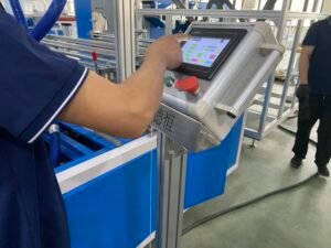Remote program update for PPE machine motion controller
